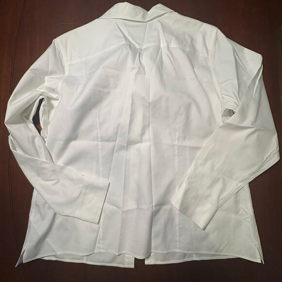 Gold Label Investments White Button Down Shirt Size 18 - Picture 5 of 5